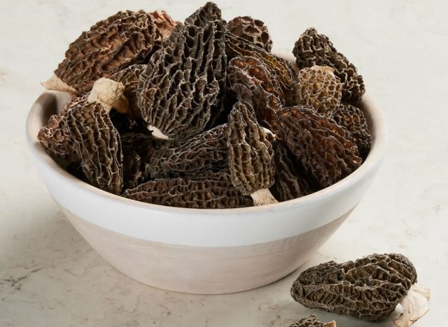 Northern Wild Dried Morel Mushrooms, 1 Pack. 1 lb. Total
