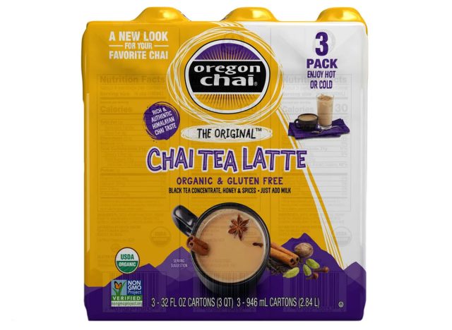Oregon Chai, Original Organic Chai Tea Latte Concentrate