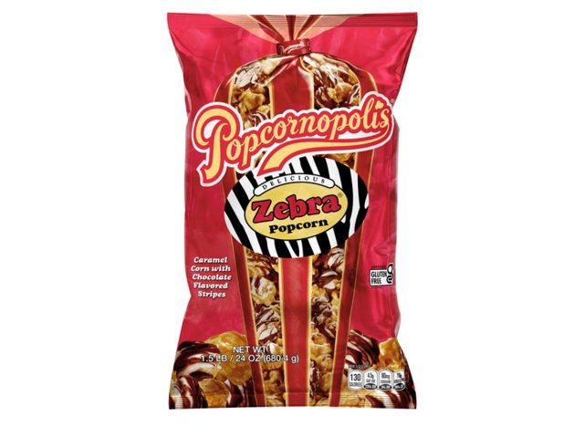 Popcornopolis Zebra Popcorn
