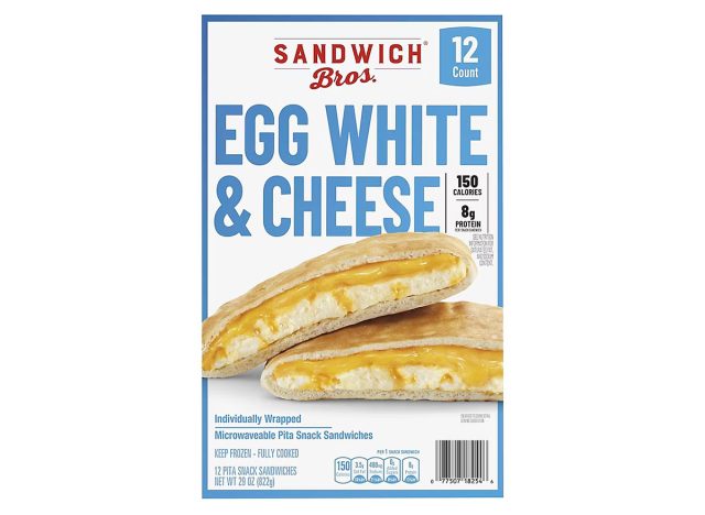 Sandwich Bros. Egg White and Cheese Sandwich