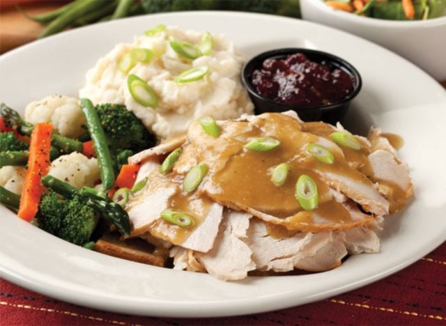 Silver Diner Koch's Farm Free-Range Turkey Platter