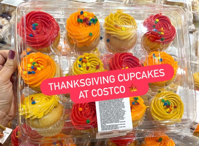 ThanksGiving Cupcakes at Costco