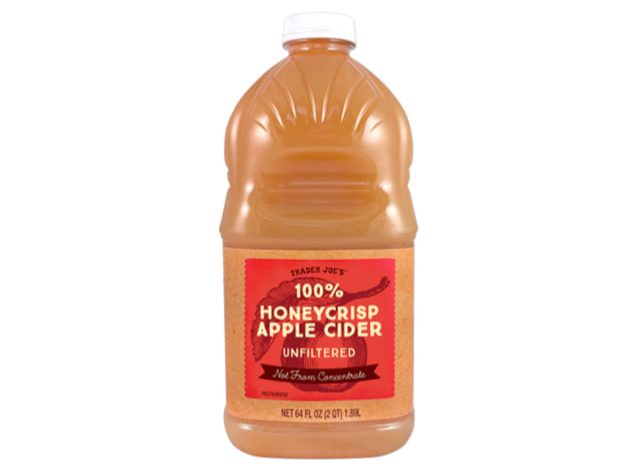 Trader Joe's 100% Honeycrisp Apple Cider Unfiltered