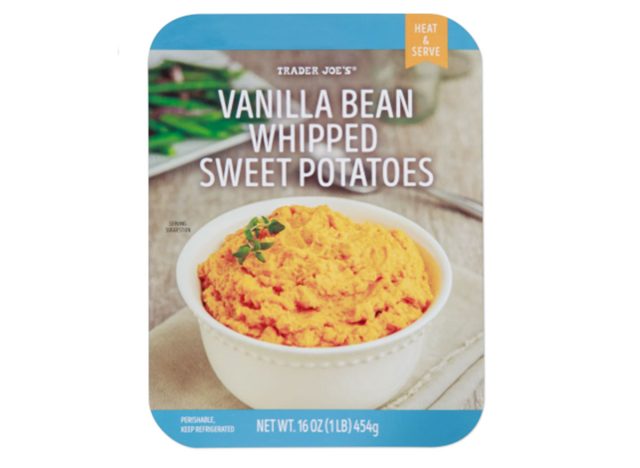 Trader Joe's Vanilla Bean Whipped Sweet Potatoes