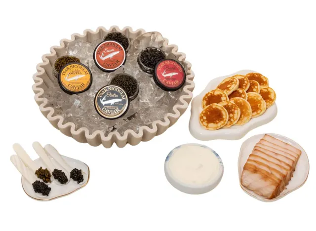 Tsar Nicoulai Caviar Tasting Flight Gift Set
