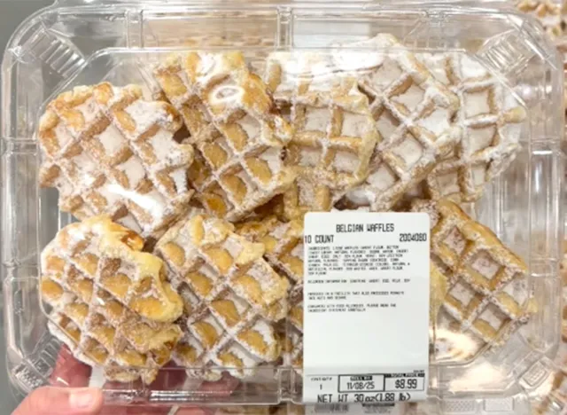 Belgian Waffles at Costco
