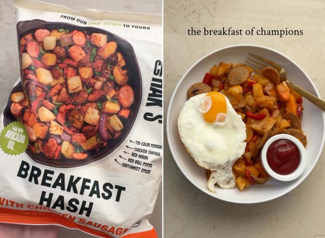 Chef Hak's Breakfast Hash with Chicken Sausage