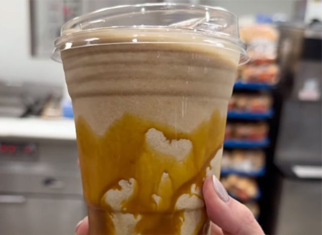 Cold Brew Caramel Freeze at Costco
