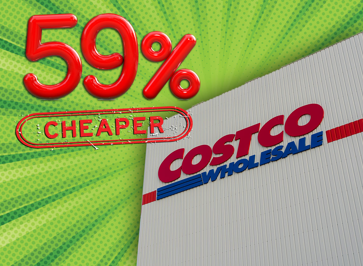 Costco 59% Cheaper