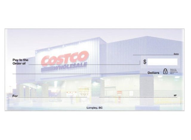 Costco Personal Checks