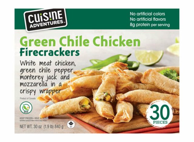 Cuisine Adventures' Green Chile Chicken Firecrackers