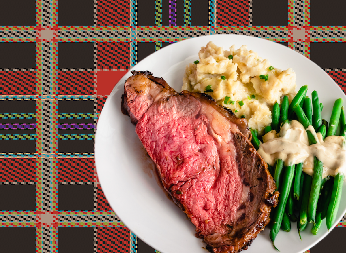 Plaid, prime rib