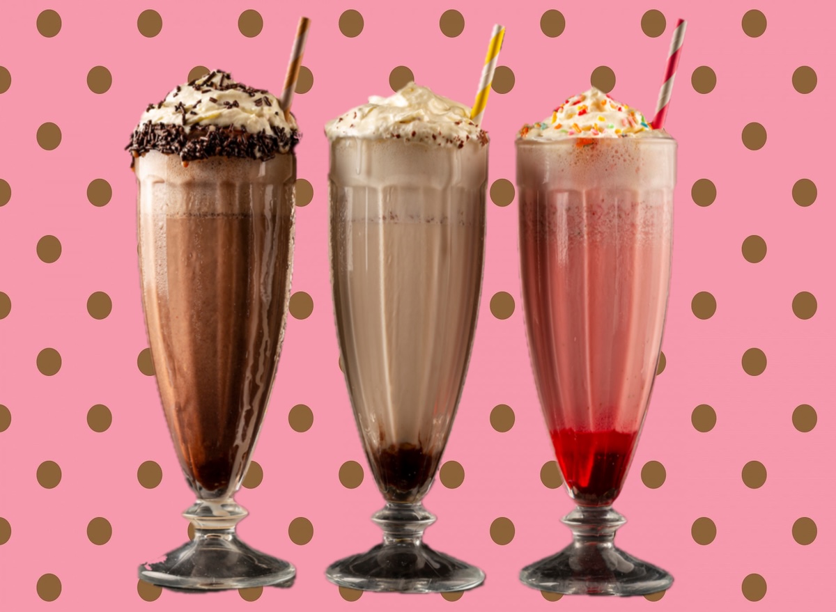 Polka dots, milkshakes