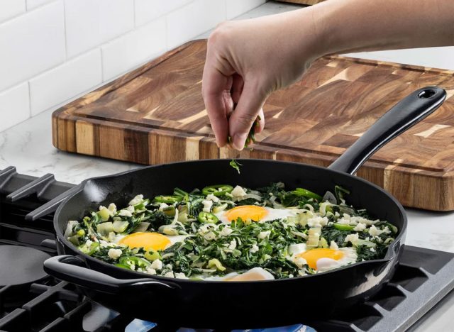 All-Clad Enameled Cast Iron 12 Inch Skillet