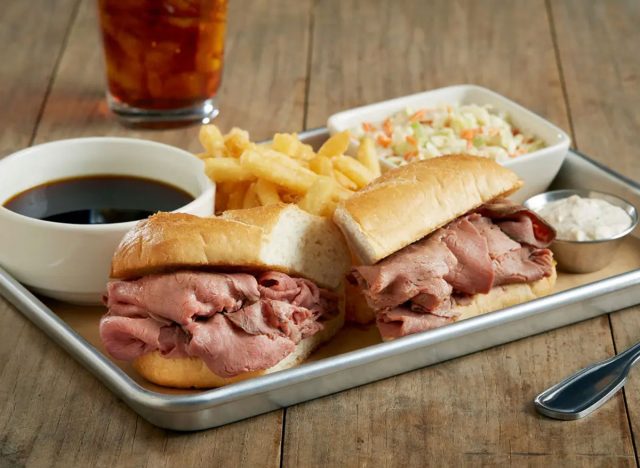 BJ's Brewhouse Classic Prime Rib Dip