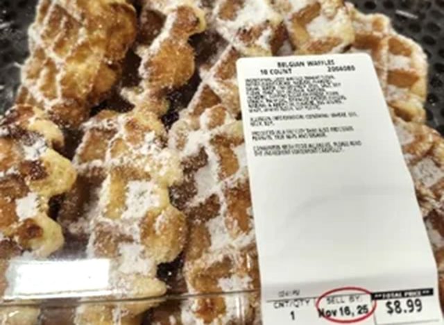 Belgian Waffles at Costco