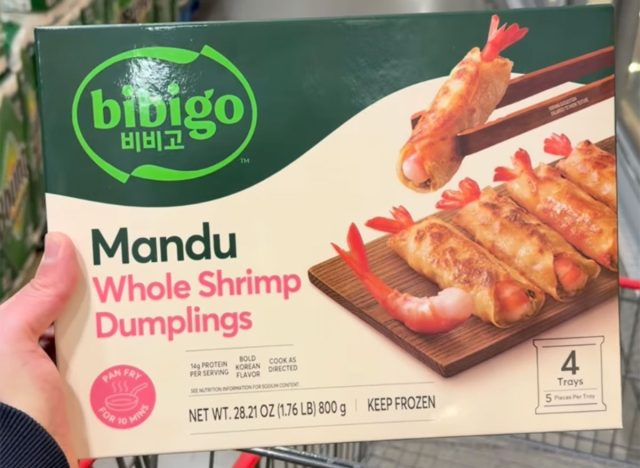 Bibigo Whole Shrimp Dumplings costco