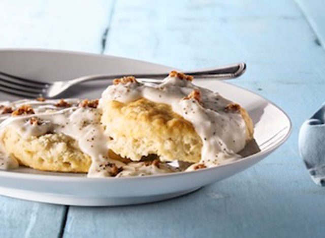 Biscuitville Sausage Gravy Biscuit