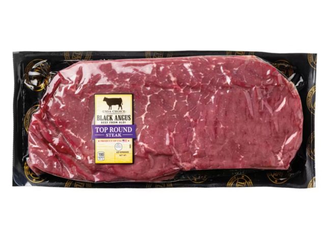 Black Angus Beef Choice Boneless Top Round Steak