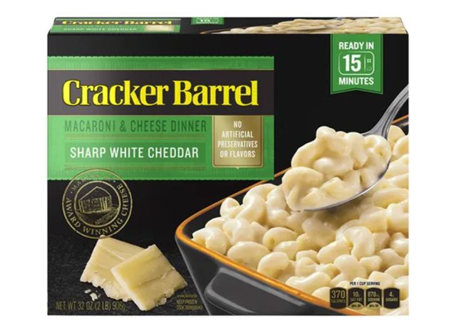 Cracker Barrel Sharp White Cheddar Macaroni & Cheese