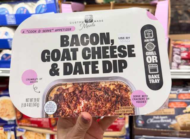 Custom Made Meals Bacon, Goat Cheese & Date Dip