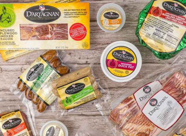 D'Artagnan 13-piece Gourmet Roasting Ham & Luxury Charcuterie Gift Box, 12.5 lbs