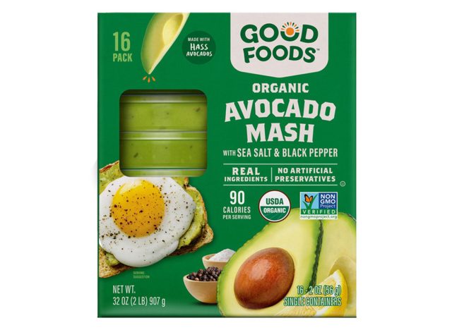 Good Foods Organic Avocado Mash, Sea Salt and Black Pepper