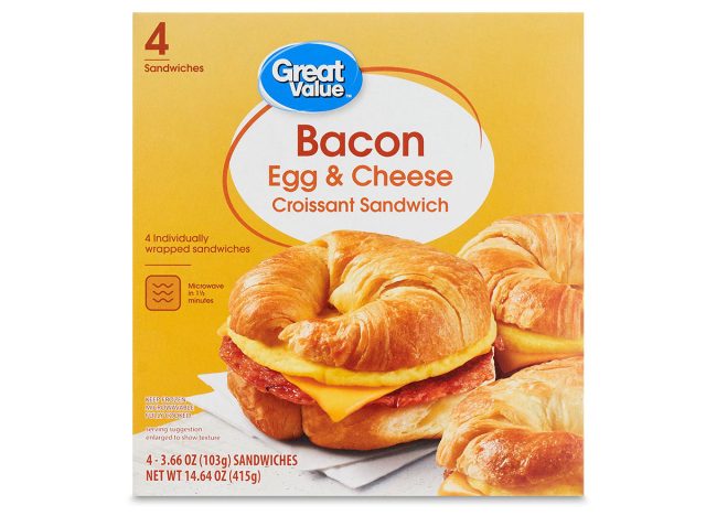 Great Value Bacon Egg and Cheese