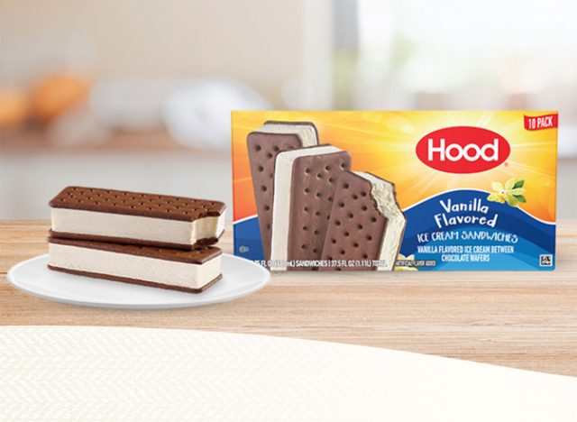 Hood Ice Cream Sandwich