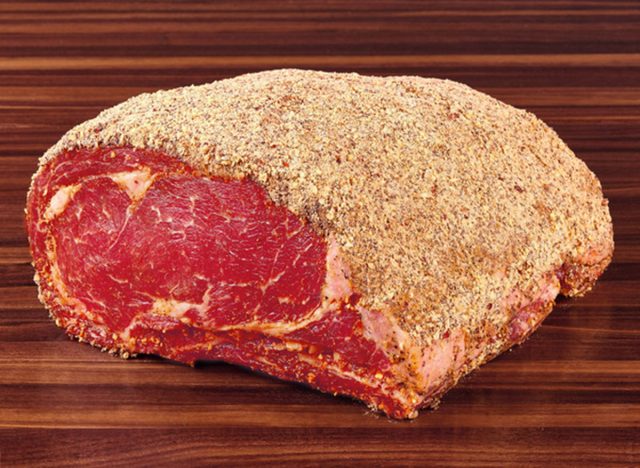 Kirkland Signature USDA Choice Seasoned Standing Rib Roast Bone In