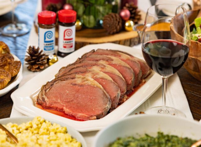 Lawry's the Prime Rib Christmas Dinner 
