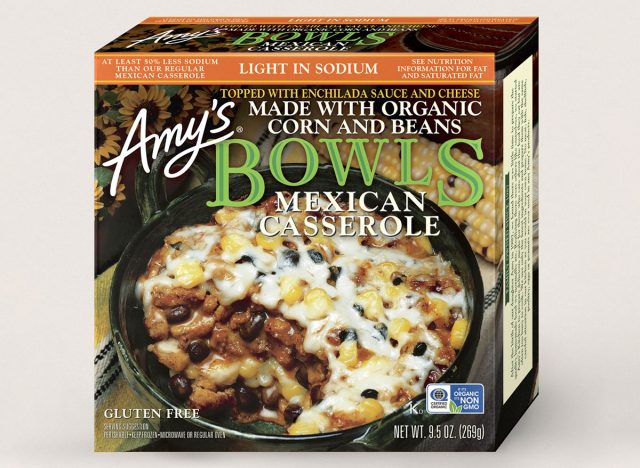 Mexican Casserole Bowl, Light in Sodium