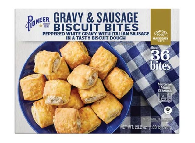 Pioneer Sausage & Gravy Biscuit Bites