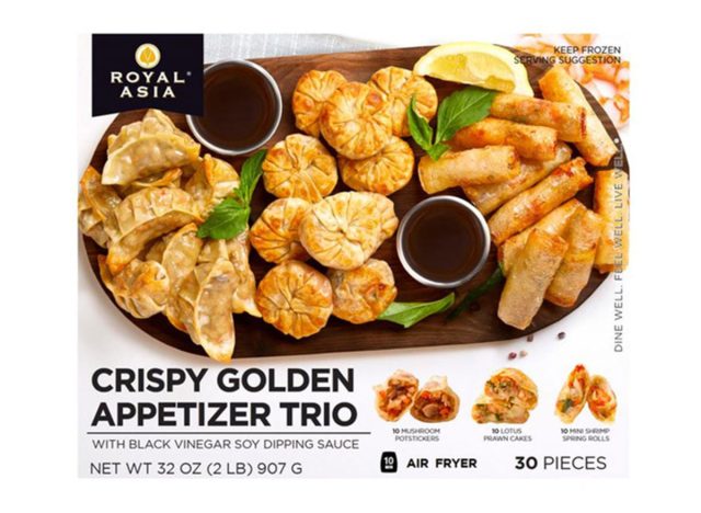 Royal Asia Crispy Golden Appetizer Trio
