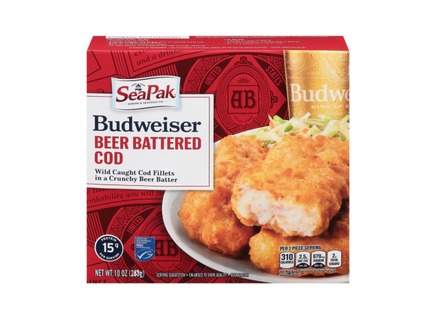 SeaPak Budweiser Cod Fillets