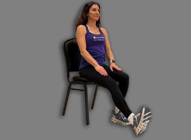 Seated Leg Extensions