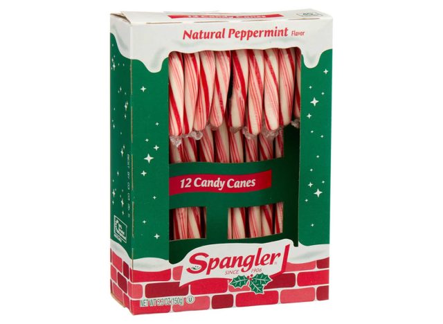 Spangler Natural Peppermint Flavor Candy Canes