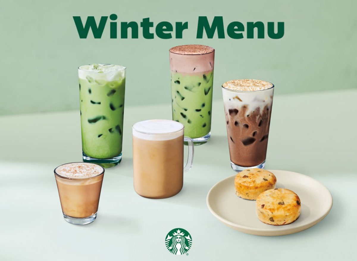 Starbucks Just Revealed Its New Winter Menu for 2026