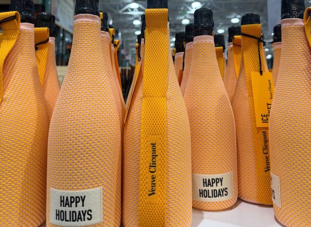 Veuve Clicquot Rose with Holiday Jacket