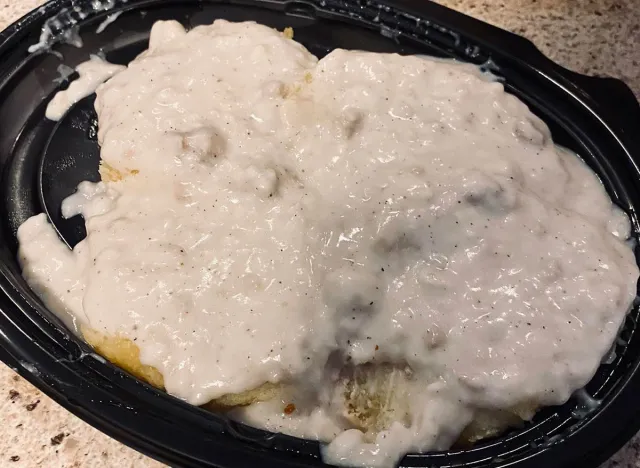 Burger King Biscuits and Gravy