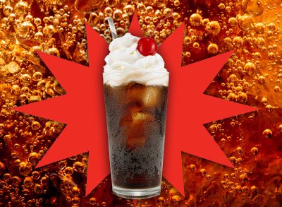 Cherry Coke Float