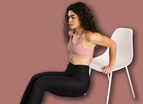 5 Chair Moves to Smooth Arm Jiggle Before New Year