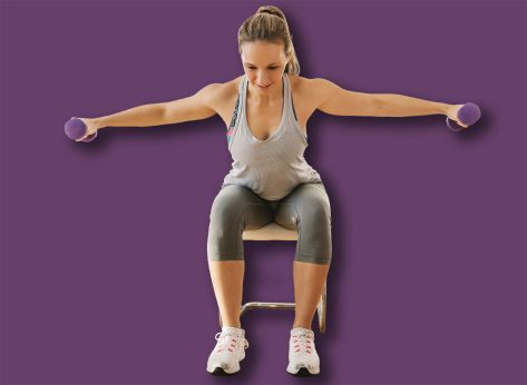 5 Seated Moves to Shrink Stomach Overhang