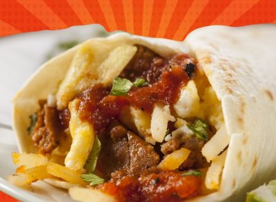 5 Fast-Food Chains Fans Say Have the Best Steak Breakfast Burritos