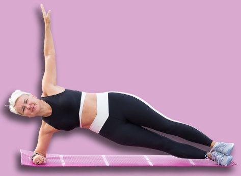 6 Bodyweight Moves That Shrink Love Handles After 45