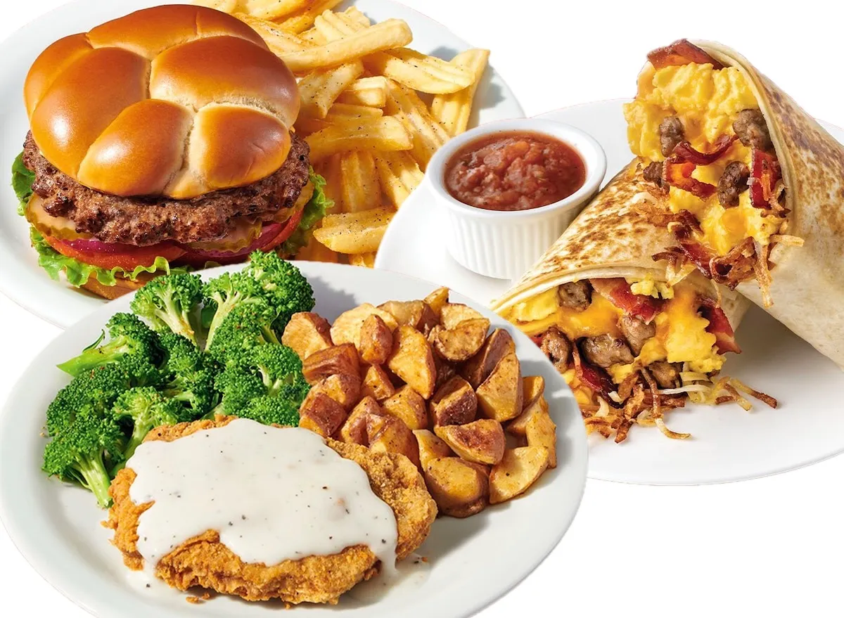Denny's Just Launched Full Breakfast, Lunch, and Dinner Meals Starting ...