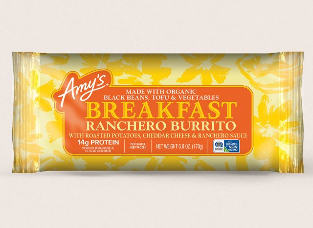 Amy's Ranchero Breakfast Burrito