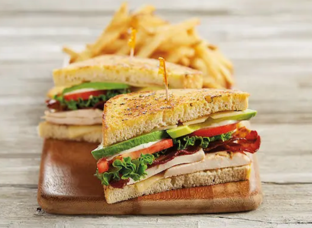 BJ's Restaurant and Brewhouse California Chicken Club Sandwich