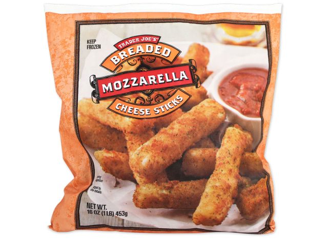 Trader Joe's Breaded Mozzarella Cheese Sticks