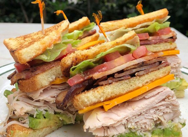 Brent's Deli Special Club Sandwich